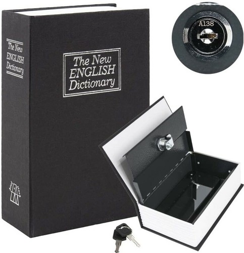 Safe lock box book - lock, vault