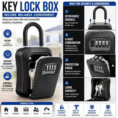 Lockbox key lock box - lockbox,